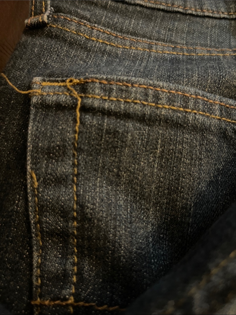 Denizen from Levi's Men’s Straight Jeans in Dark Blue Indigo - Picture 8 of 8